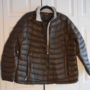 Lands' End Down Winter Coat Brown